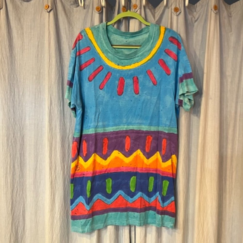 Hand Painted Shirt - image 1